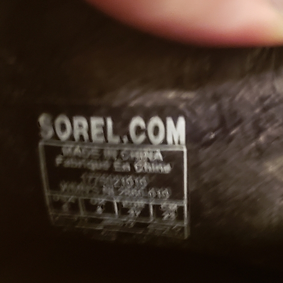 Sorel After Hours leather lace up open toe bootie - Picture 3 of 4